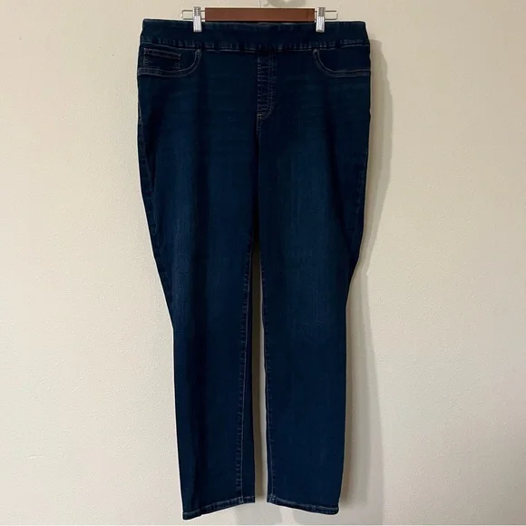 Chico's Jeans Chicos Womens Jeans Blue Size R Pull On